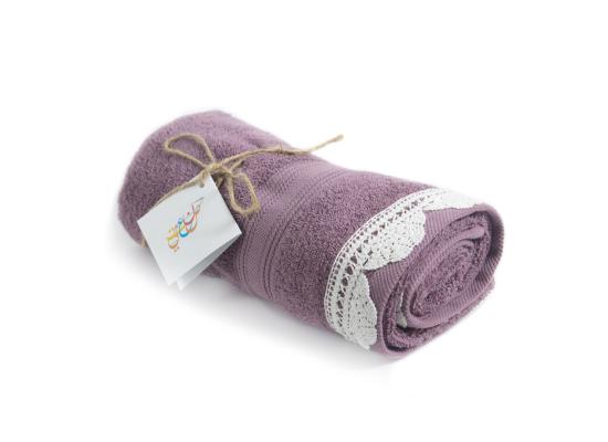 مناشف الايدي بطرف من الكروشيه - ديكور المنازل 